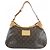 Bolso de hombro Louis Vuitton Monogram Thames GM Castaño
