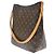 Louis Vuitton Looping Monogram Canvas GM Castaño - vista 3