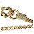 Pendente quadrato Chanel CC in metallo con cristalli D'oro - vista 6