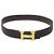 Hermès Cintura in pelle reversibile da uomo Hermes HERMES Nero Marrone scuro - vista 11