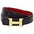 Hermès Hermes Mini Constance Wendelgürtel Schwarz Rot