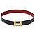 Hermès Hermes Mini Constance Wendelgürtel Schwarz Rot - Ansicht 2