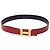 Hermès Hermes Mini Constance Wendelgürtel Schwarz Rot - Ansicht 7