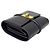Céline Cartera tri-fold para mujer Celine Negro - vista 3