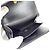 Céline Cartera tri-fold para mujer Celine Negro - vista 6