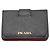 Tarjetero Prada de piel Saffiano Negro Roja