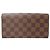 Sarah Cartera larga Louis Vuitton marrón Castaño - vista 2