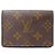 Louis Vuitton Monogram Business Card Holder Brown