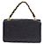 Chanel Vintage Classic Single Flap Quilted Lambskin Medium Nero - vista 2