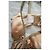 Autre Marque Frédéric Alzra Champagne Satin Crystal Evening Gown Beige - view 3