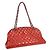 Chanel Just Mademoiselle en cuir de veau matelassé Medium Rouge - vue 2