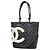 Bolso Tote Chanel Cambon de Piel de Cordero Negro