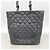 Bolso Tote Chanel Cambon de Piel de Cordero Negro - vista 13