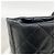 Bolso Tote Chanel Cambon de Piel de Cordero Negro - vista 8