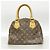 Borsa Louis Vuitton Monogram Manhattan PM Marrone - vista 14