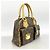 Borsa Louis Vuitton Monogram Manhattan PM Marrone - vista 2