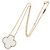 Colar Magic Alhambra Van Cleef & Arpels Branco Dourado - vista 2