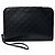 Borsa a pochette Gucci Shima da uomo in pelle nera Nero