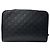 Borsa a pochette Gucci Shima da uomo in pelle nera Nero - vista 2