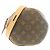 Louis Vuitton Monogram Boite Chapeau Souple PM Schultertasche Braun