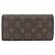 Louis Vuitton Monogram Portefeuille Sarah Wallet Castaño Rosa - vista 2