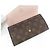 Louis Vuitton Monogram Portefeuille Sarah Wallet Castaño Rosa - vista 3