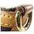 Borsa Louis Vuitton Monogram Palermo PM Marrone - vista 5