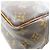 Louis Vuitton Monogram Bowling Vanity Handtasche Braun - Ansicht 3