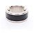 Hermès Hermes Olympe PM Ring Schwarz Silber - Ansicht 3