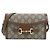 Borsa a tracolla Gucci HORSEBIT 1955 Marrone Beige