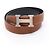 Hermès Cintura Hermes Constance H-Belt Marrone Nero Argento - vista 6