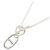 Hermès Collar Hermes Chaine d'Ancre Amulette Plata