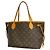 Saco Tote Louis Vuitton Monogram Neverfull PM Marrom
