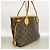 Sac cabas Louis Vuitton Monogram Neverfull PM Marron - vue 2