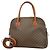 Céline Celine Macadam Brown 2-Way Handtasche Braun