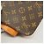 Borsa a tracolla Louis Vuitton Monogram Cartouchiere MM Marrone - vista 10