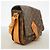 Borsa a tracolla Louis Vuitton Monogram Cartouchiere MM Marrone - vista 2