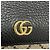 Cartera bi-fold Gucci GG Marmont Supreme Negro Beige - vista 6