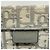 Christian Dior Book Tote Tasche aus grauem Canvas Braun - Ansicht 5