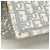 Christian Dior Book Tote Tasche aus grauem Canvas Braun - Ansicht 6