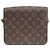 Borsa a tracolla Louis Vuitton Cartouchiere 22 Monogram Marrone Monogramma - vista 2