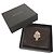 Bulgari Portafoglio bi-fold Bvlgari Cycladi in pelle marrone - vista 2