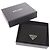 Saffiano Portafoglio bi-fold Prada con logo triangolo nero - vista 2