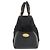 Céline Bolsa Celine Boogie em couro preto - vista 8