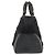 Céline Bolsa Celine Boogie em couro preto - vista 9