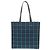 Borsa Jimmy Choo N S Tote M Tartan Check Blue da uomo Nero - vista 2