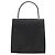 Salvatore Ferragamo Gancini Leather Handbag Black - view 2