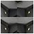 Salvatore Ferragamo Gancini Leather Handbag Black - view 4