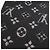 Louis Vuitton Echarpe Logomania Shine Scarf Negro - vista 9