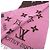 Louis Vuitton Echarpe Reykjavik Cashmere Shawl Braun Pink - Ansicht 3